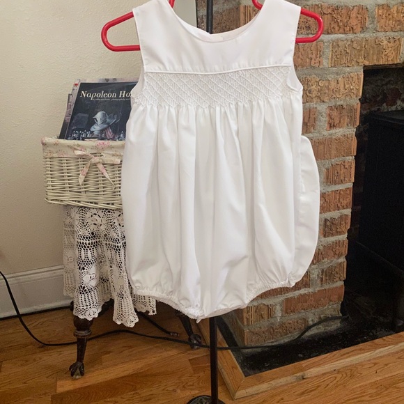 American Classic Clothes Infant Girls Smocked Romper size XL - Picture 6 of 13